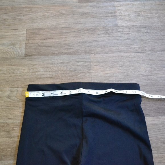 Pink Victoria's Secret Faux Silk Leather Black Pant Size Small - Picture 6 of 7